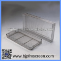 medical metal disinfecting basket